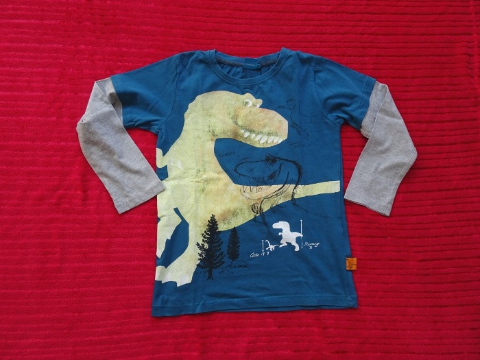 COOL CLUB Bluzka chłopięca Dobry Dinozaur 128