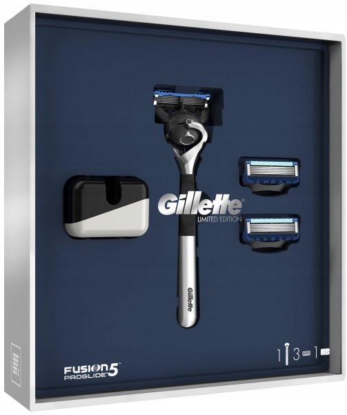 Gillette zestaw Fusion Proglide 5 Chrome Limited