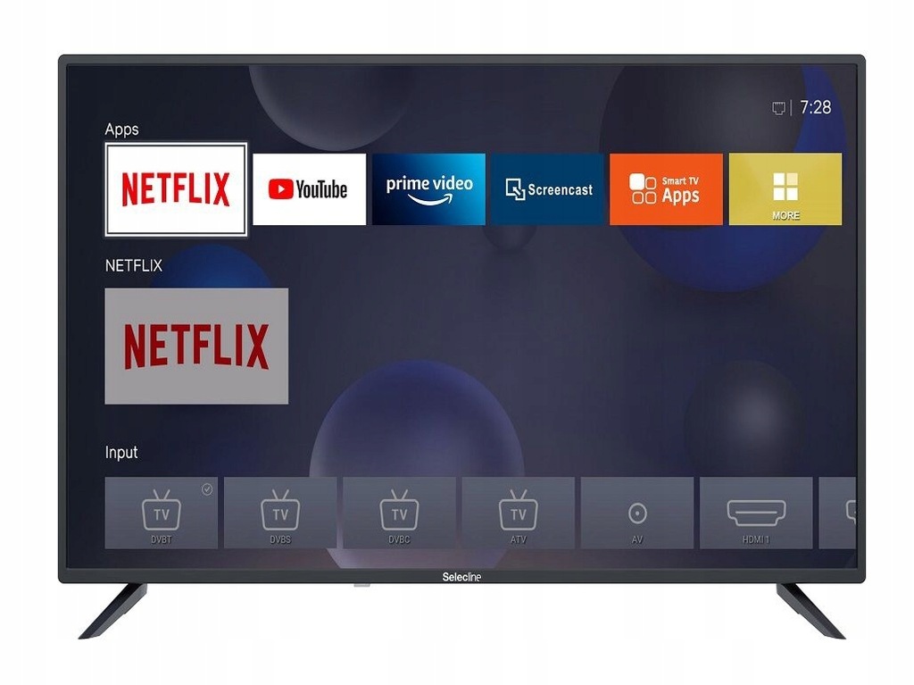Telewizor LED Selecline 40" Full HD Smart TV