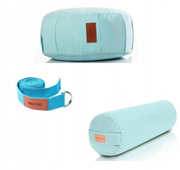Zestaw do jogi pasek bolster poduszka medytacja 11945060912