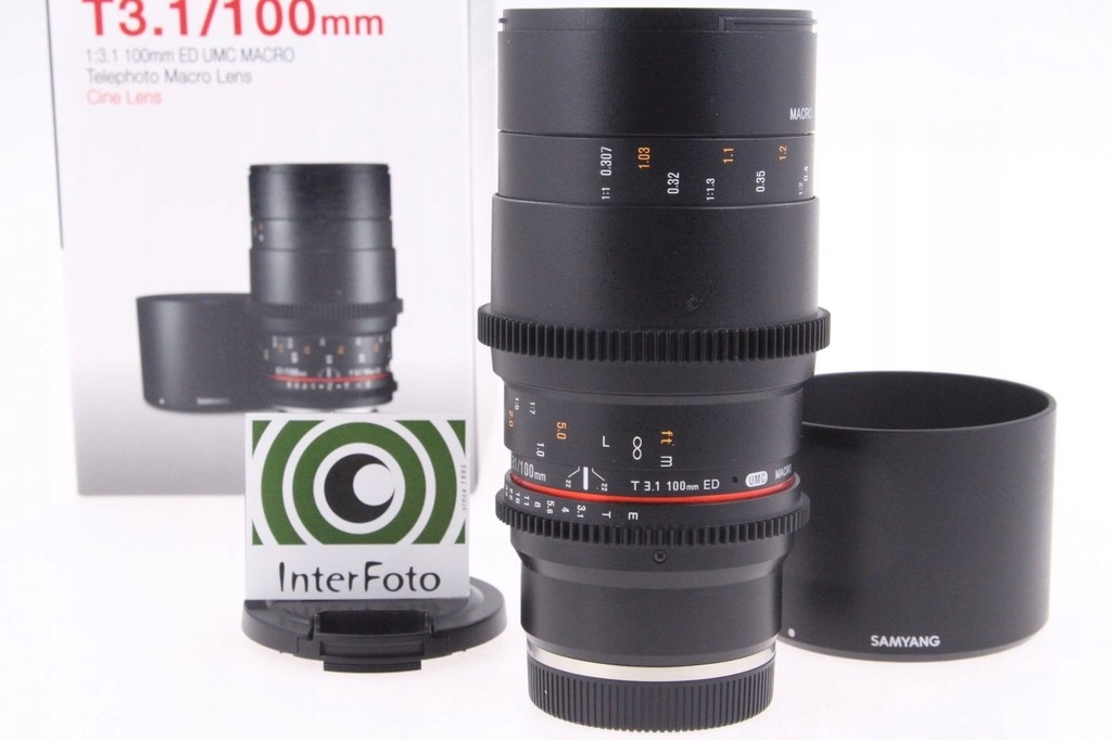 Samyang 100mm T3.1 ED UMC Macro VDSLR Sony E