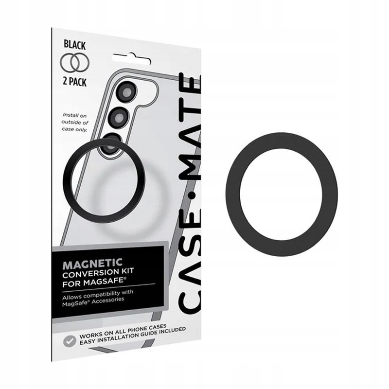Case-Mate Magnetic Conversion Kit for MagSafe - Uniwersalny pierścień magne