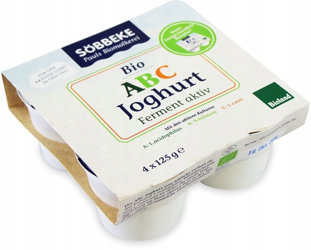 JOGURT PROBIOTYCZNY ABC (3,8 % TŁUSZCZU W MLEKU) B