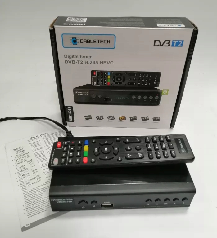 DEKODER CABLETECH URZ0336B GWARANCJA