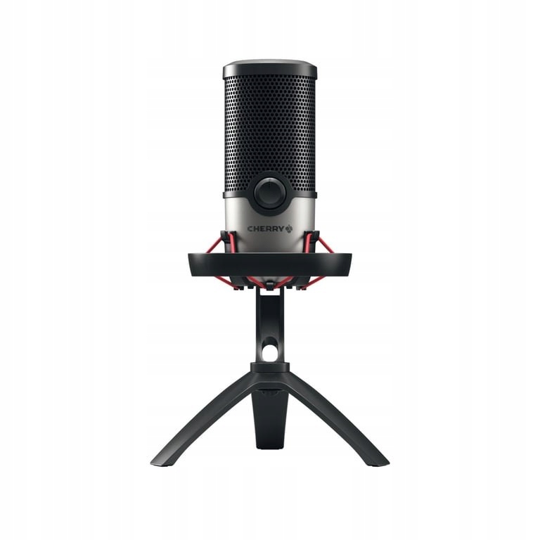 CHERRY UM 6.0 ADVANCED CZARNY, SREBRNY MIKROFON STOŁOWY