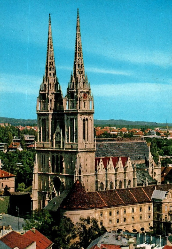 Pocztówka / Chorwacja / Zagrzeb
