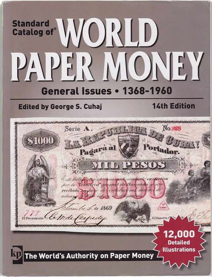 Katalog World Paper Money 1368-1960, edycja 14