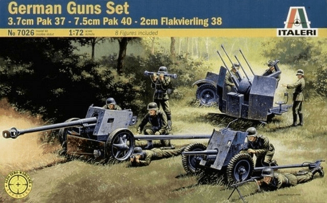 German Guns Set