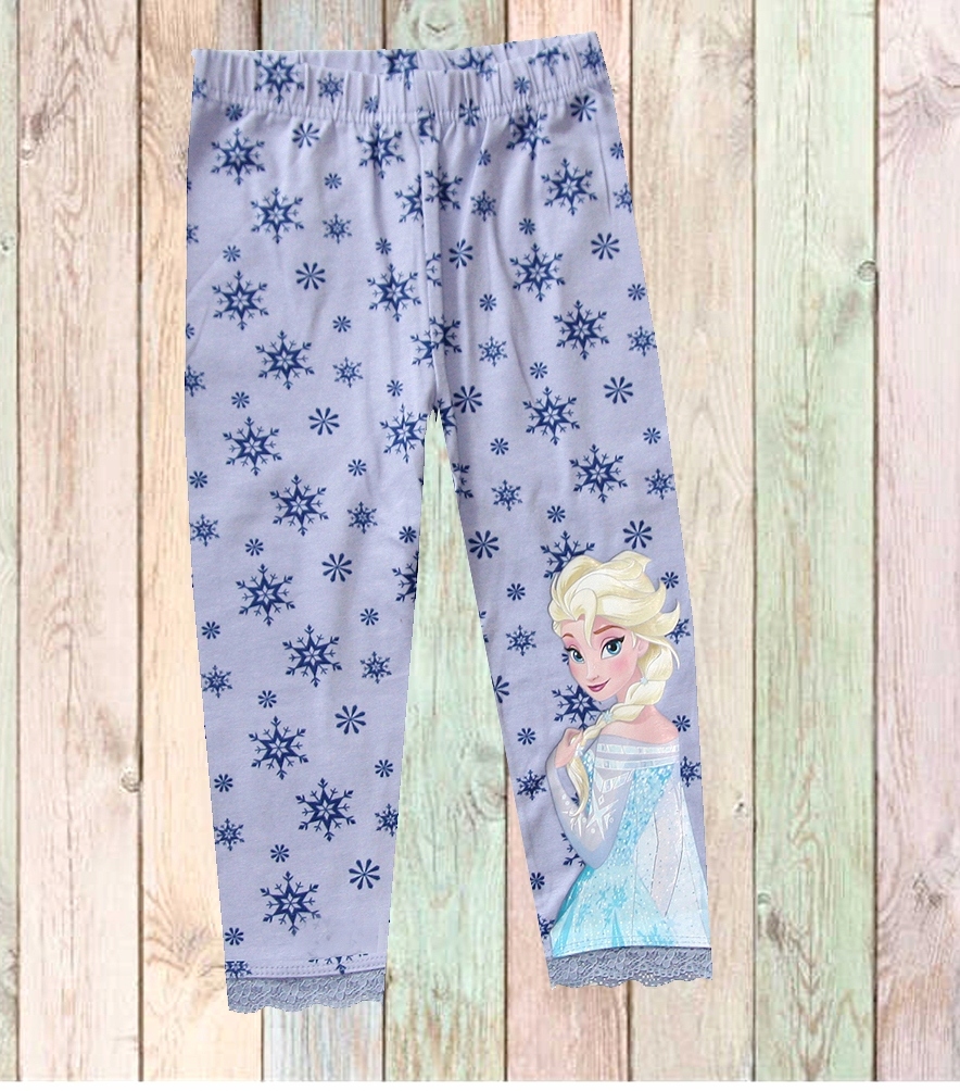 DISNEY legginsy 3/4 elsa kraina lodu 110/116