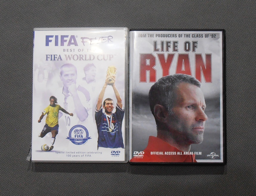 Dwie płyty dvd piłka nożna LIFE OF RYAN I FIFA FEV