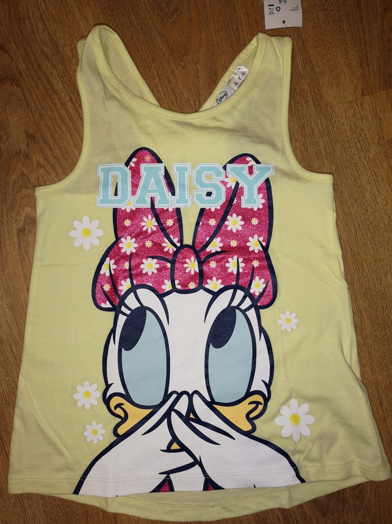 Bluzka t-shirt Disney Daisy 5-6 lat Nowy