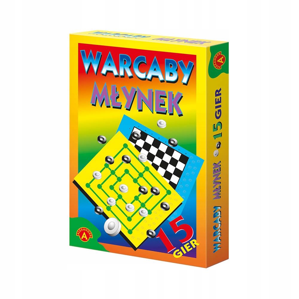 Gra planszowa Alexander - Warcaby, Młynek ________