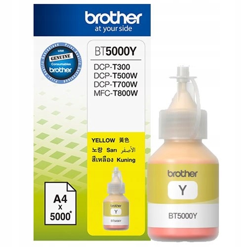 Tusz YELLOW Brother BT5000Y (5K)