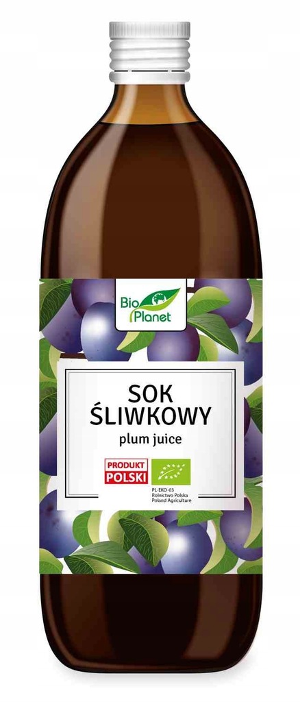 SOK ŚLIWKOWY NFC BIO 500 ml BIO PLANET