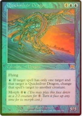 MTG Quicksilver Dragon ONS FOIL - 12721450389 - oficjalne