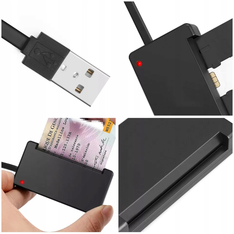 Купить USB-считыватель смарт-карт Rocketek RT-SCR3: отзывы, фото и ...