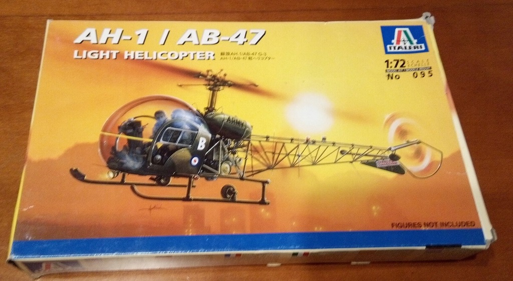 1/72 AH-1/AB-47 (Italeri No 095) + blaszki