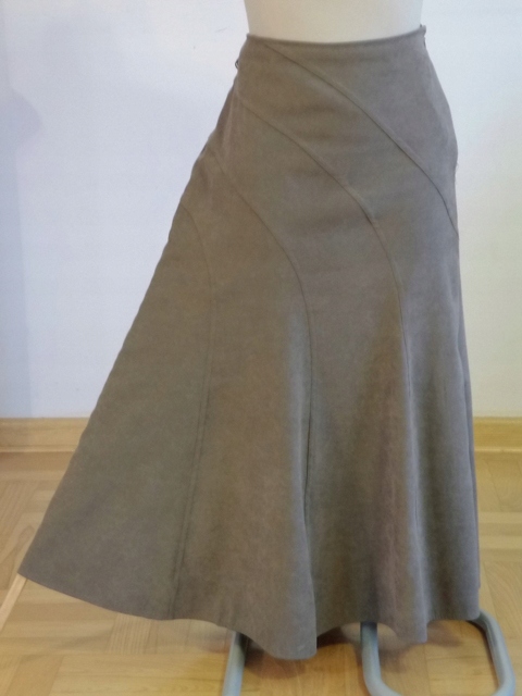 Spódnica Kobieca a'la Zamszowa Roz.38 Pas 76cm