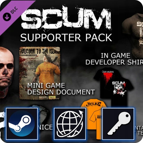 SCUM Supporter Pack DLC (PC) Steam Klucz Global