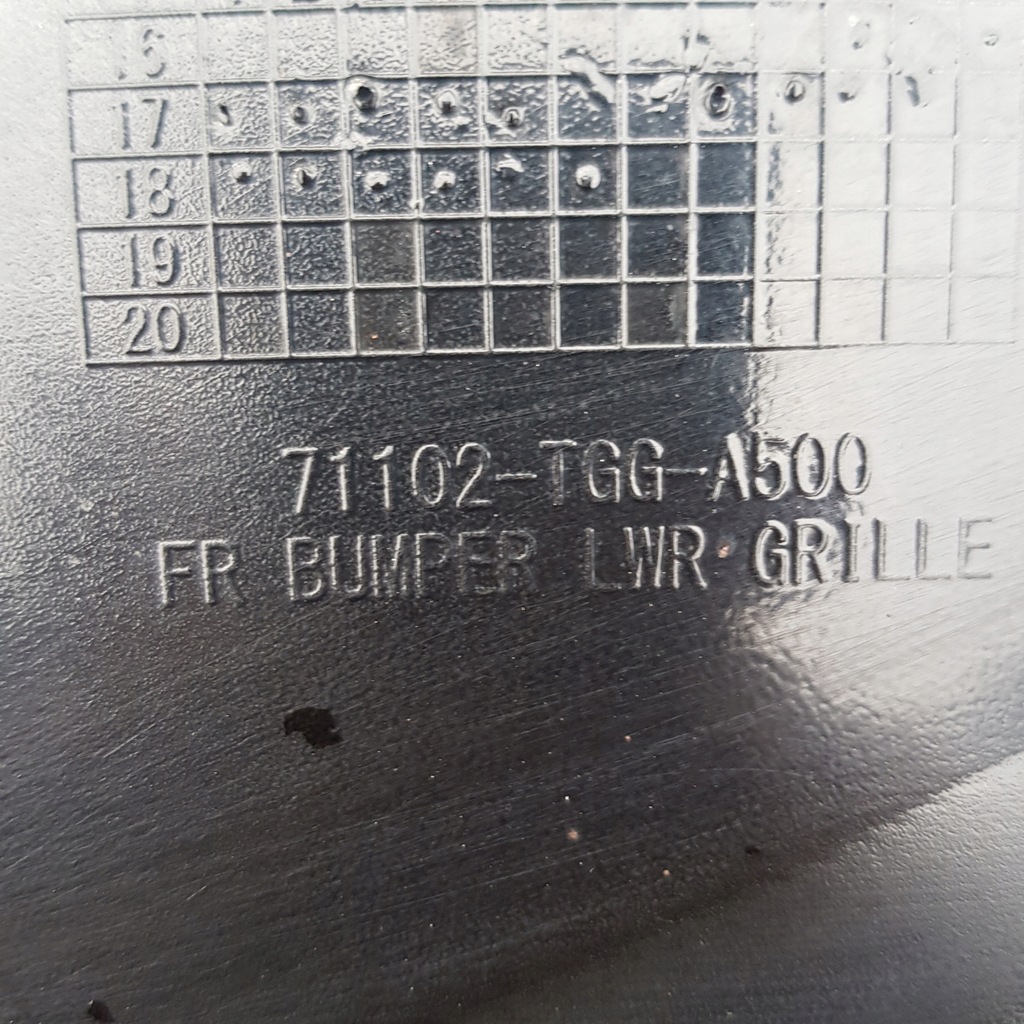 Honda Civic X 17 Spoiler Zderzaka Tgg A500 Oficjalne Archiwum Allegro