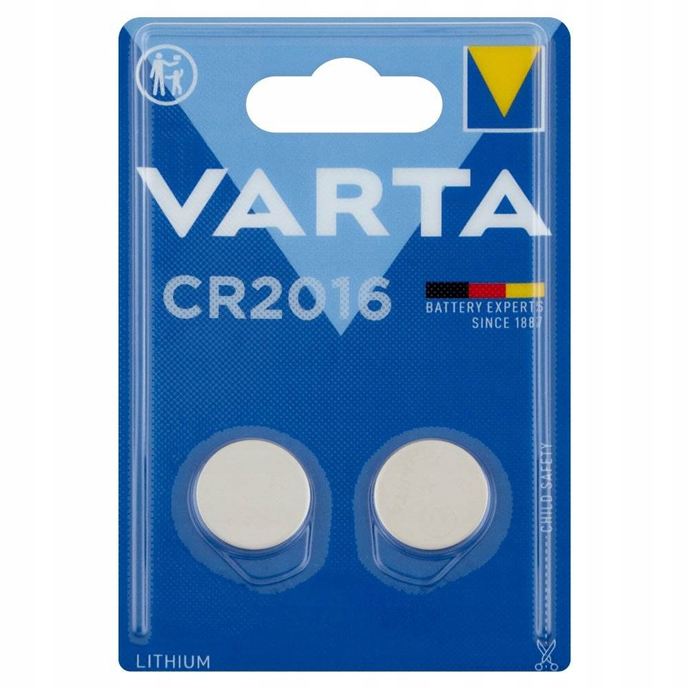 Bateria Litowa 3V CR2016 Varta 2szt.