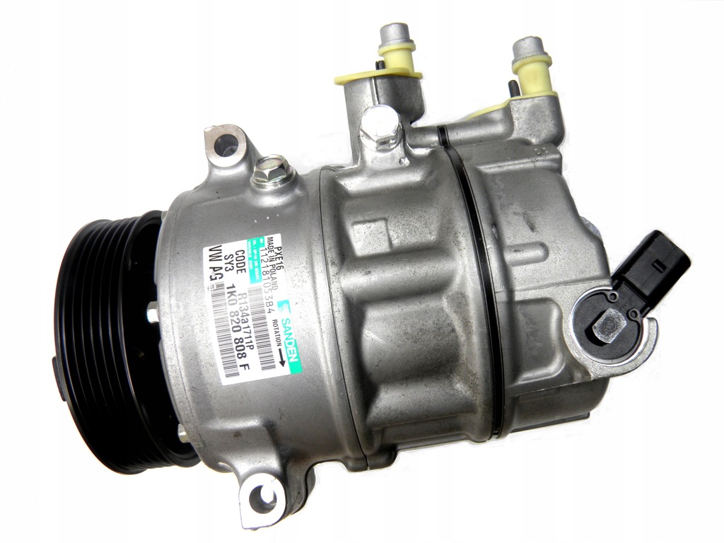 SPRĘŻARKA KLIMATYZACJI 1K0820808F SANDEN PASSAT - 9214125706