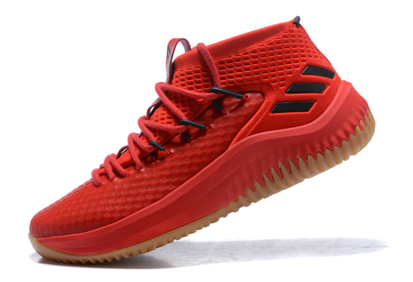 ADIDAS DAME 4 IV LILLARD RED GUM BOUNCE r 42 2 3 7421207164 oficjalne archiwum Allegro