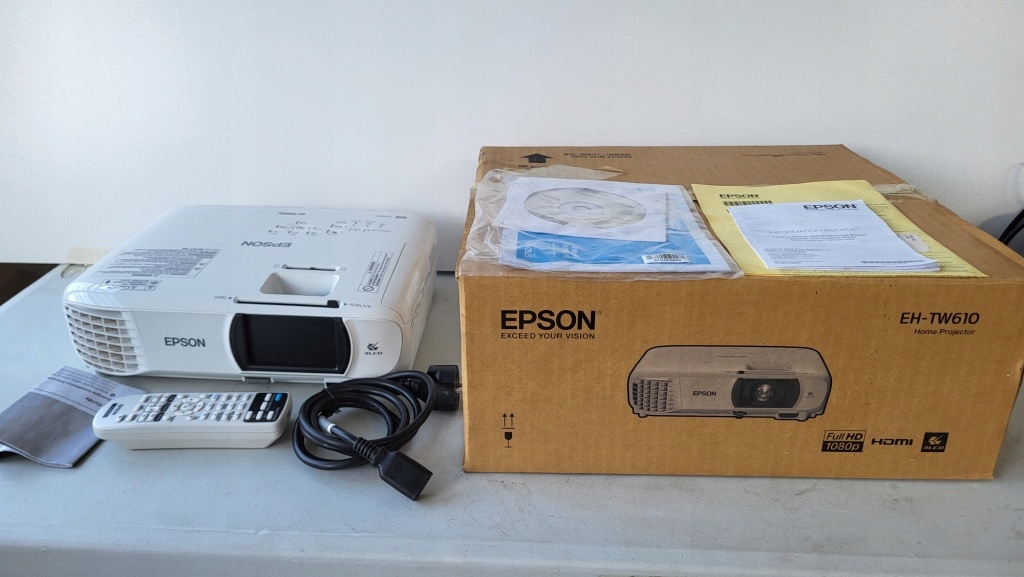 PROJEKTOR EPSON H849B EH-TW610 EBB 2000H LAMPA GWR
