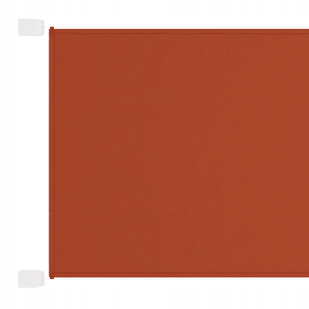Markiza pionowa, terakota, 100x270 cm, tkanina Oxford