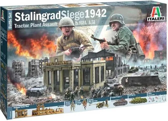 Купить Italeri 6193 Боевой набор «Осада Сталинграда 1942 года»: отзывы, фото, характеристики в интерне-магазине Aredi.ru