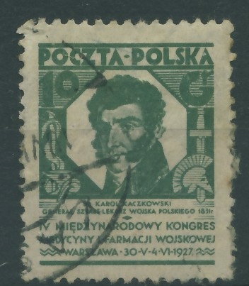 Polska PMW 10 gr. - 1927 r Kongres Medycyny