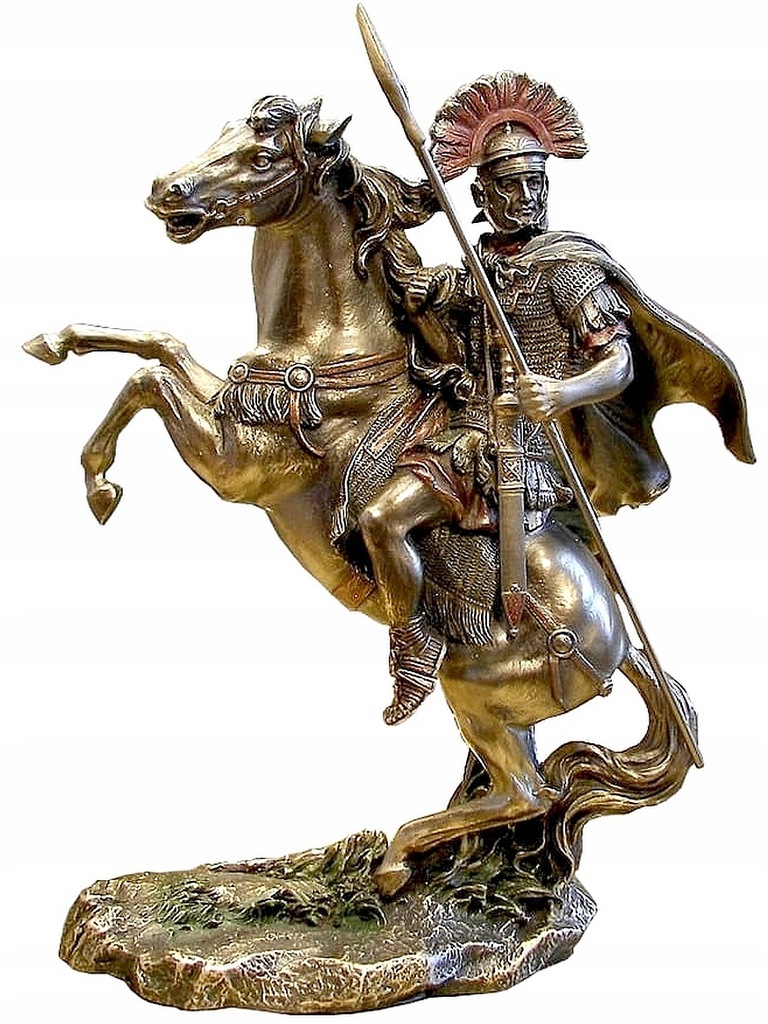 CENTURION NA KONIU RZYMSKI LEGIONISTA WÓDZ GRAWER