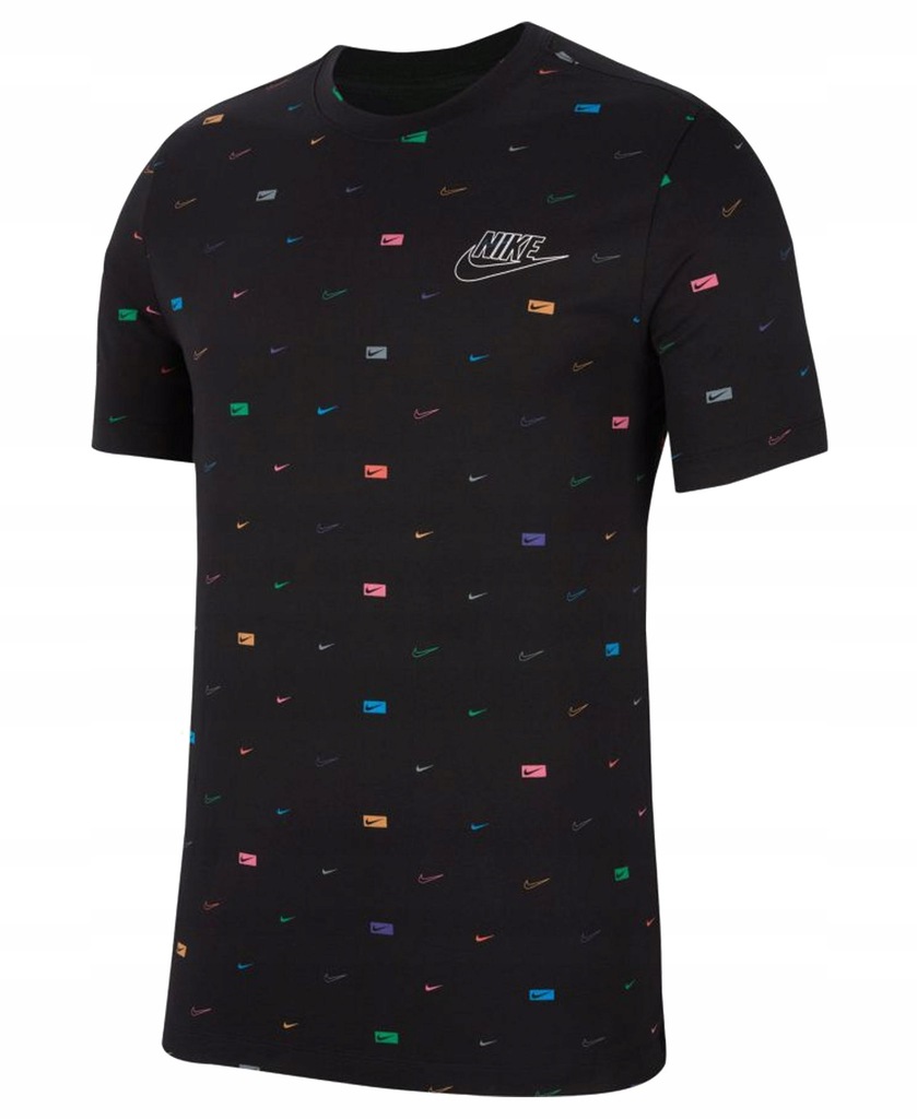 T-SHIRT NIKE MĘSKI CW0477-010 CZARNY R. M