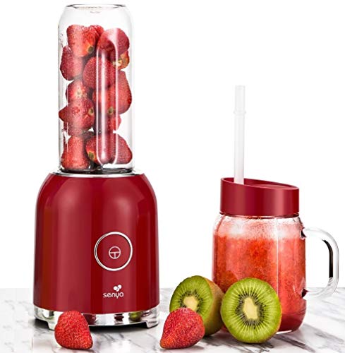 Blender Mikser Senya Juicy Delight 250 W ready to go 2 butelki czerwony