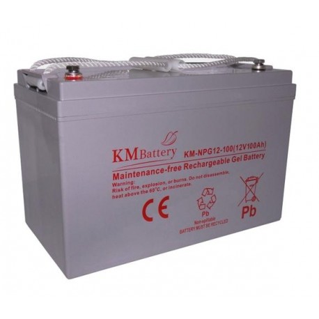 Akumulator żelowy KM BATTERY NPG 100- 12V 100Ah