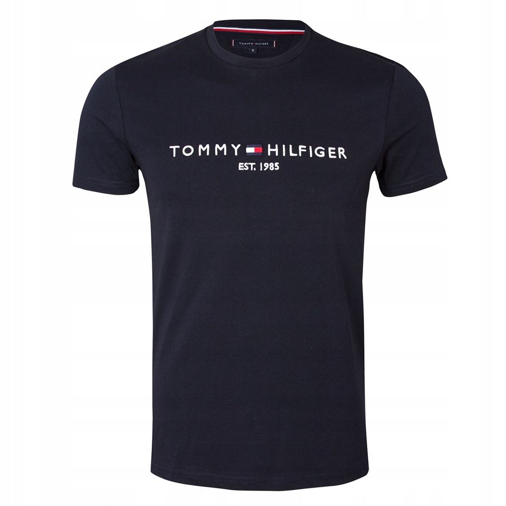 KOSZULKA T-SHIRT TOMMY HILFIGER EST GRANAT roz.XXL