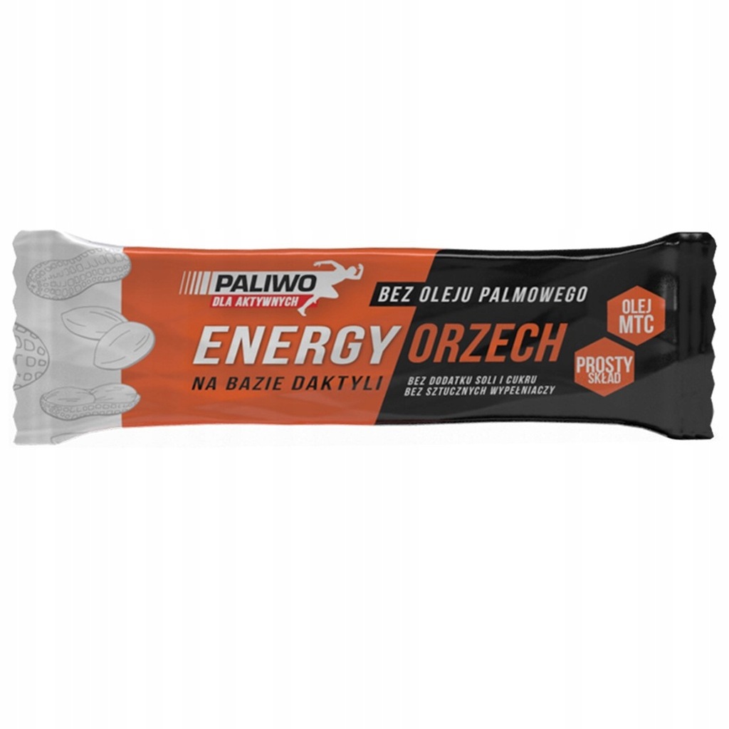 BATON ENERGY ORZECHY LASKOWE + L-KARNITYNA 50 g