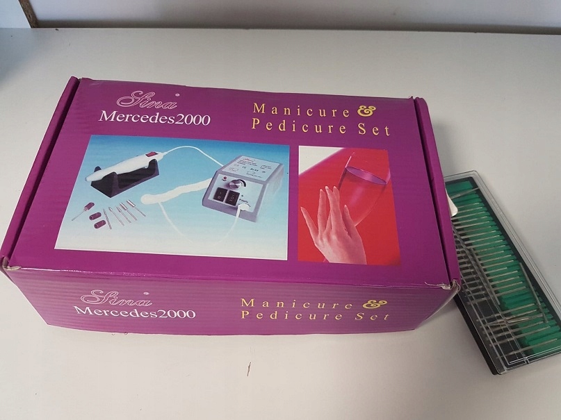 FREZARKA MERCEDES 2000 manicure 15W + Frezy gratis