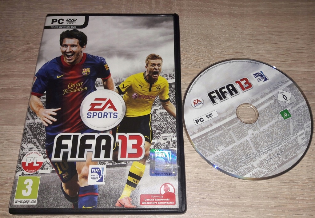 FIFA 13 PC PL BRAK KLUCZA STAN 5/6