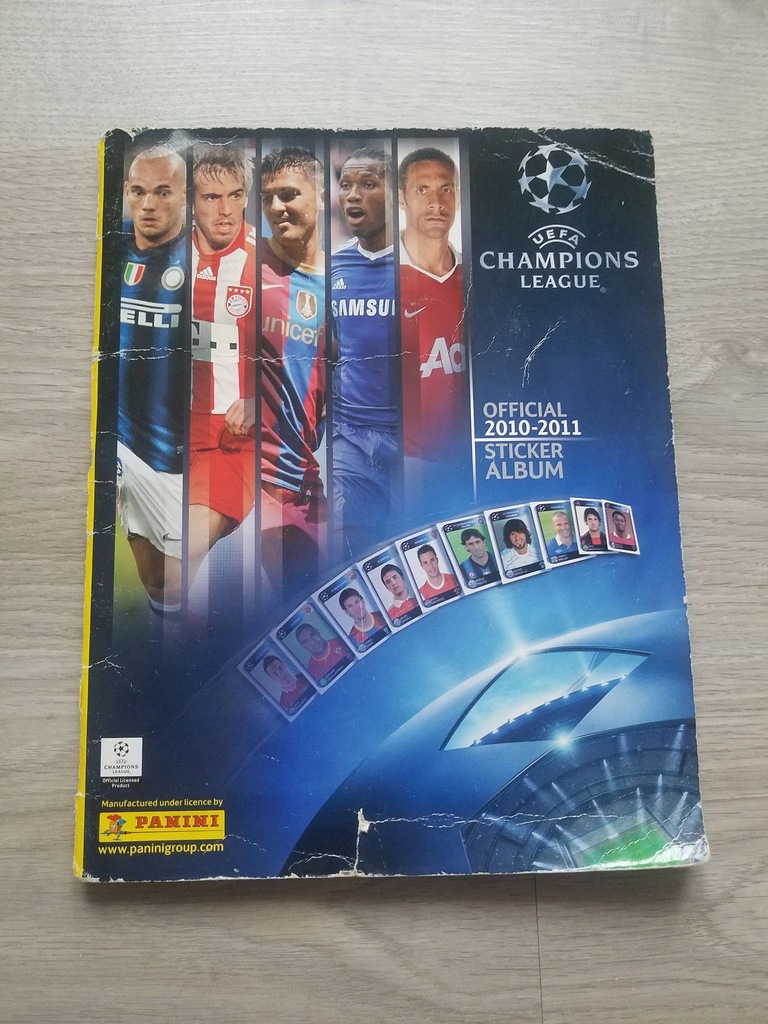 Album Panini UEFA Champions League 2010 2011