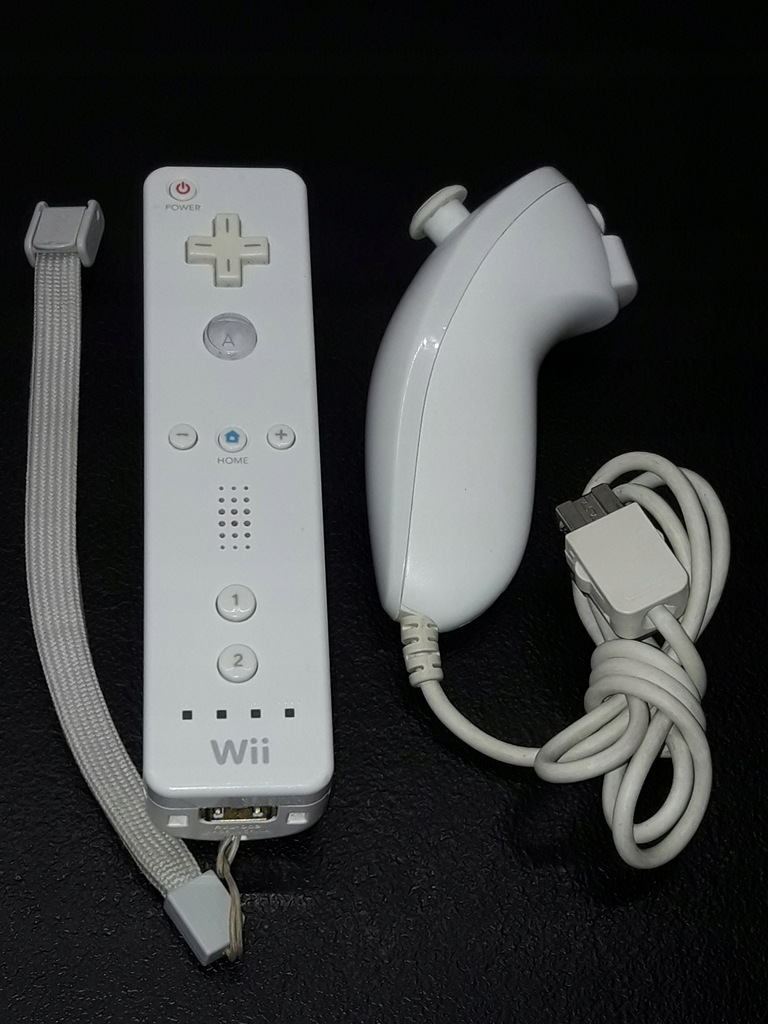 Remote Wii plus Nunchuck oryginalny Nintendo