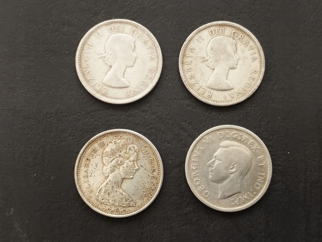 Kanada zestaw monet 25 centów