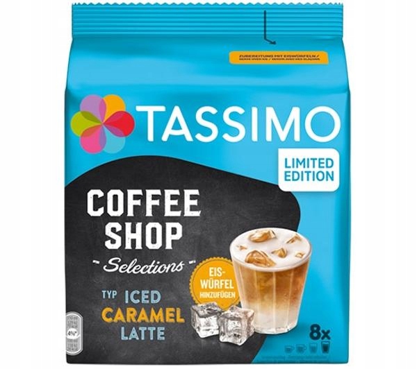 Kawa z mlekiem Tassimo Iced Caramel Latte Kapsułki 12335992606