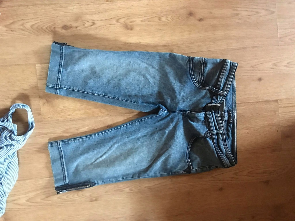 Rybaczki jeans Armani oryginał 36 38 Italy