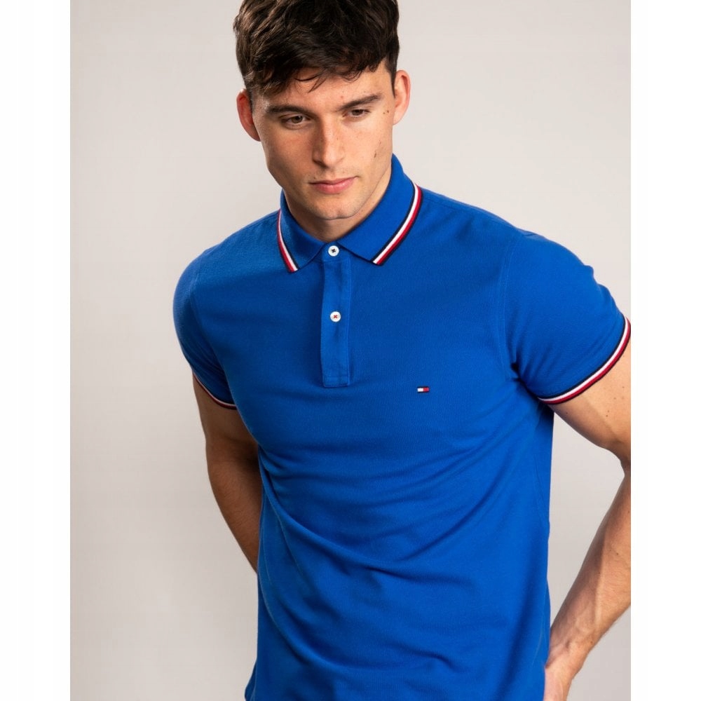 49 __ TOMMY HILFIGER __ MĘSKA POLO SLIM XXL