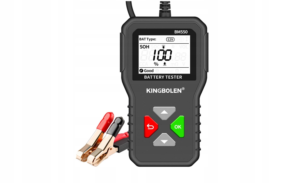 Tester Liquido Freni KINGBOLEN BF200 - Per DOT3, DOT4, DOT5.1, Con Display LCD E Allarme Acustico