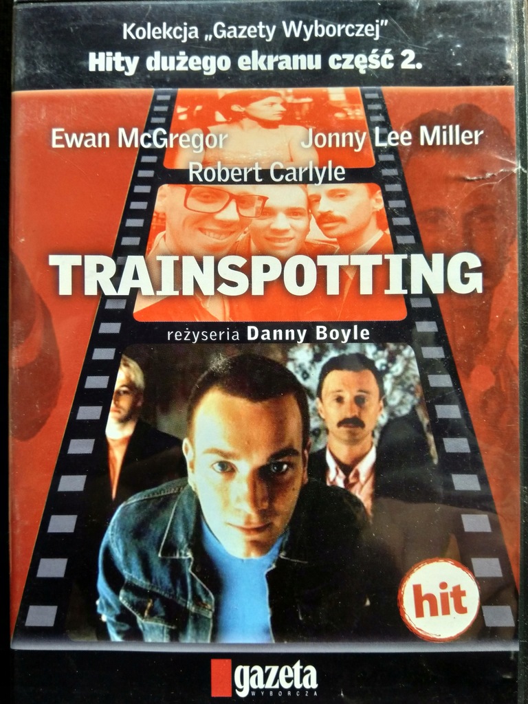 Film Trainspotting płyta DVD