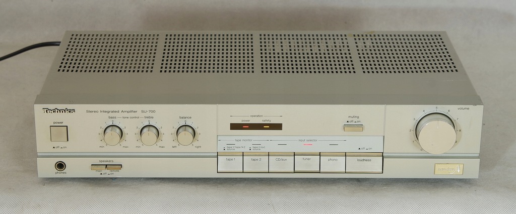 Technics SU-700, dobry wzmacniacz stereo. Sprawny