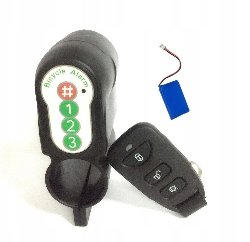 ALARM WSTRZĄSOWY Z AKUMULATOREM I KABLEM USB