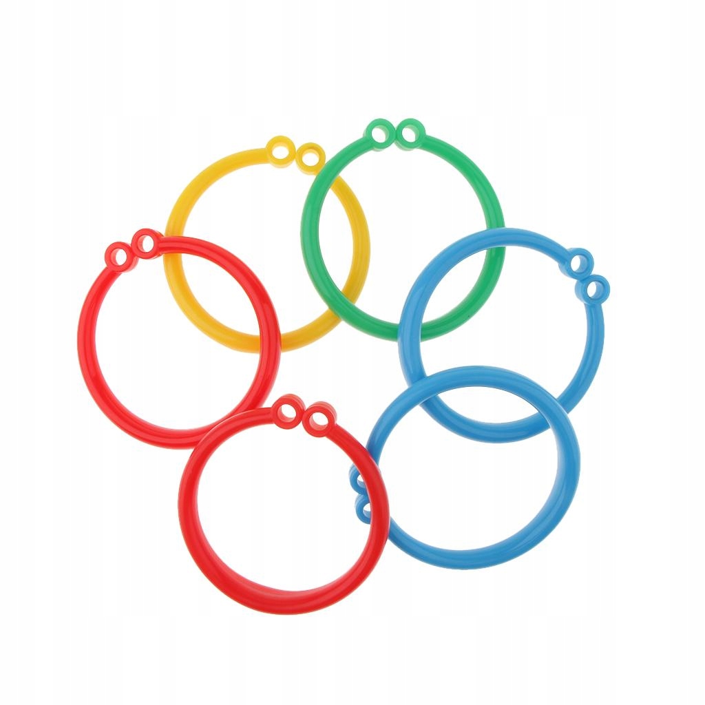 Pack of 6 Bracelet Balloons Falling Counter Weights Block Party